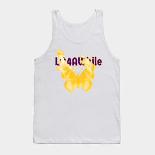 Lit4AWhile "Laker Butterfly" Tank Top